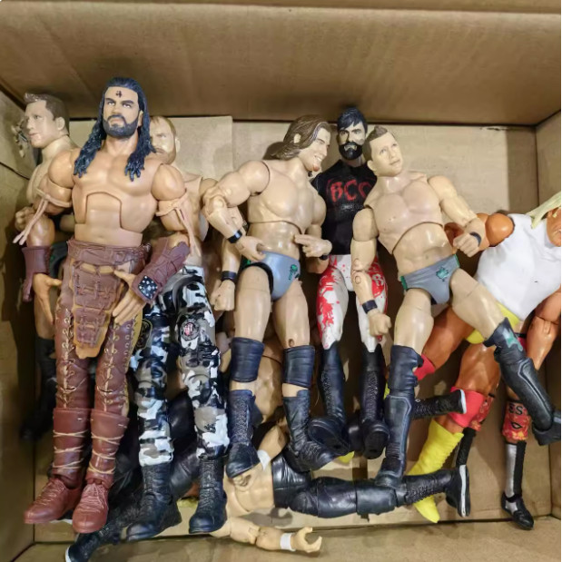 Authentic loose cargo wrestler Jeff Hardy 6-inch super movable doll figurine model Renena Plastic do
