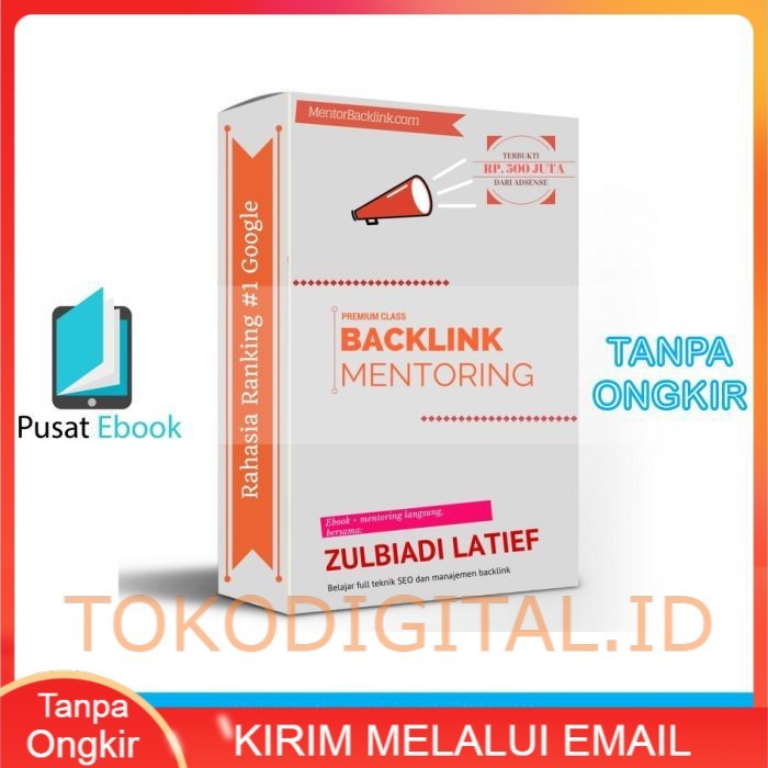 SALE BACKLINK MENTORING & SEO 3 In 1 Rahasia SEO dan Manajemen + BONUS - Software 21- Tri Digital
