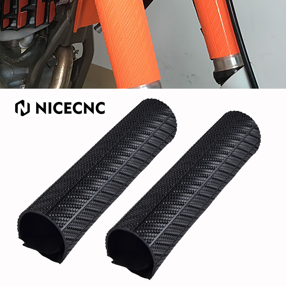 NICEC Fork Guard Shock Absorbed Cover For Yamaha YZ 85 125 250 250F 450F 125X 250X 250FX 450FX WR 25
