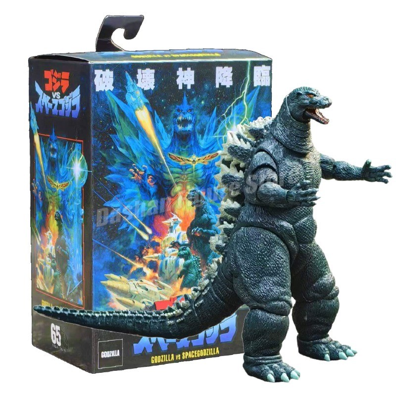 NECA 1994 Godzilla Vs Space Godzilla Action Figure PVC Movable Collection Film The King of Monsters 
