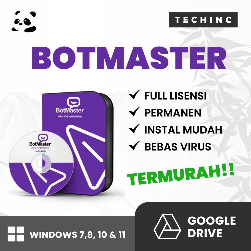 BotMaster Bulk/Bc WA Lisensi Selamanya | Windows