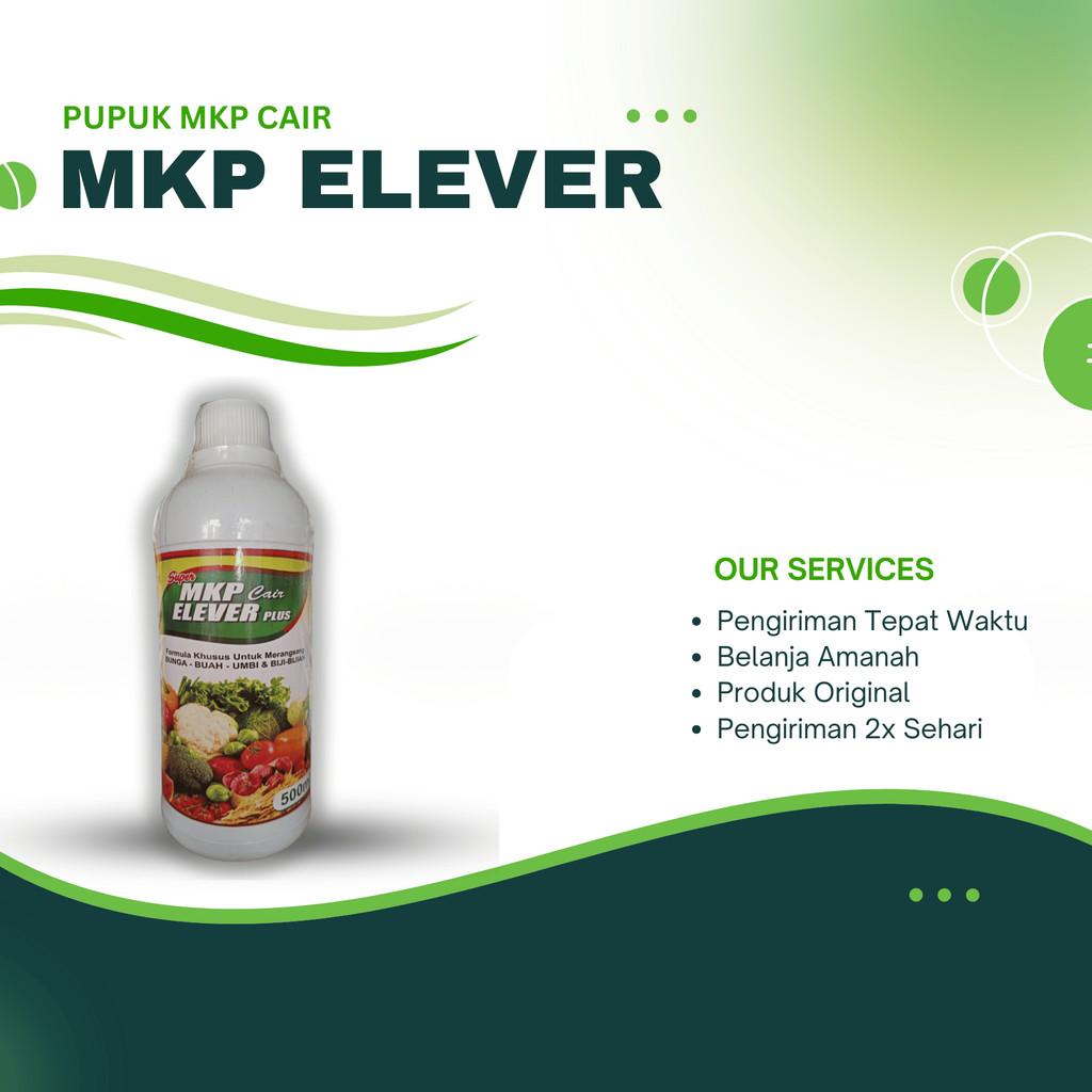 Pupuk MKP Elever pupuk makro dan mikro cair 500 ml untuk merangsang pembungaan pad tanaman
