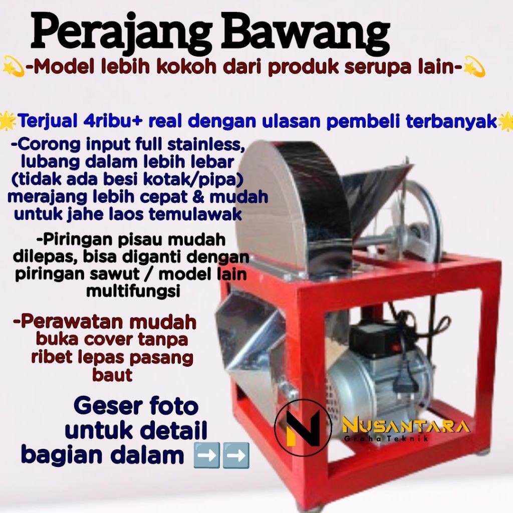 CEME - Mesin Pengiris / Pemotong bawang