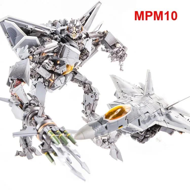 28CM Transformation Movie MPM10 MPM-10 KO Starscream Air Force Red Spider SS Zoom Plane PVC Action F