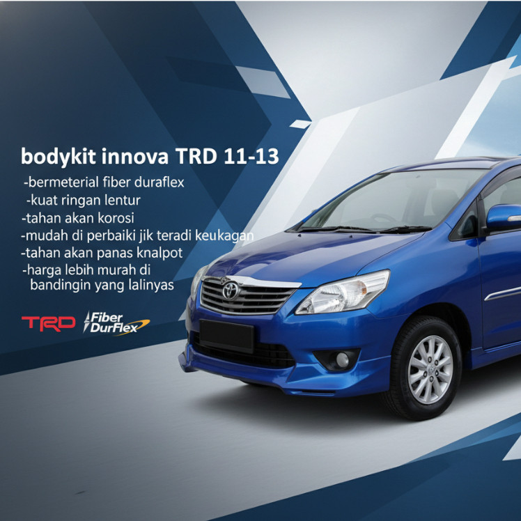 bodikit bodykit toyota kijang innova 2011-2013 TRD BODIKIT INNOVA TRD