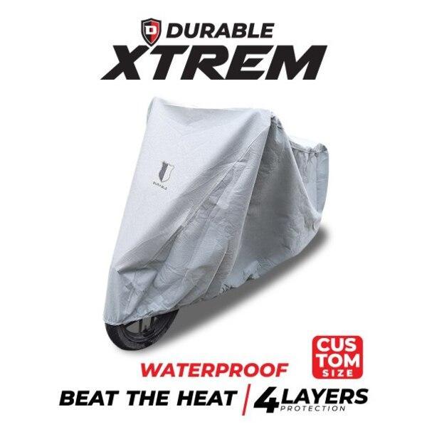 Kawasaki ZX25R Sarung Cover Motor Xtrem Durable - Xtrem abuabu, Kawasaki ZX25R