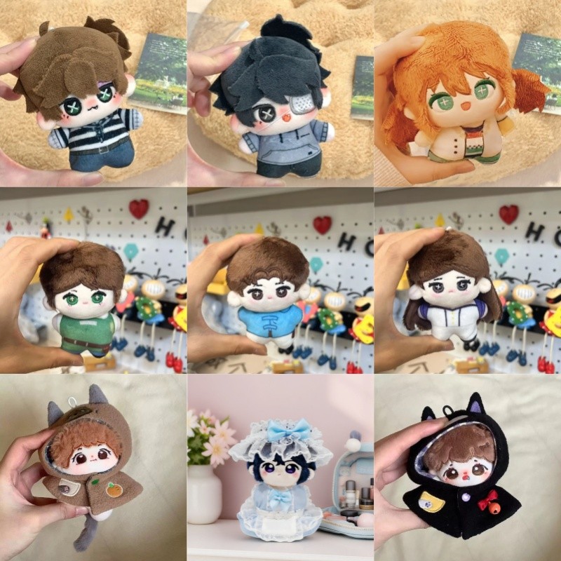 New 10cm Identity V Plushie Keychain Pent Aesop Carl Norton Campbell Joseph Desaulniers Frederick Kr