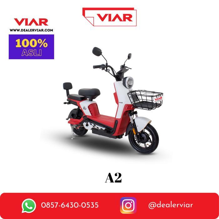 SEPEDA LISTRIK VIAR - A2 - Hitam