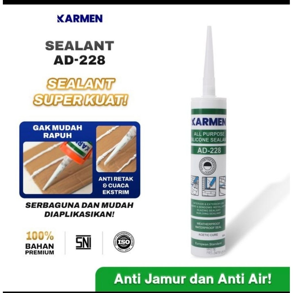 Sealant/Lem kaca/silicon Sealant/lem aquarium waterproof