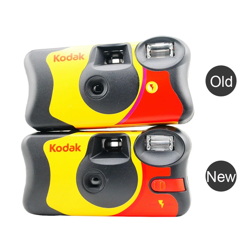 New Packaging Kodak Fun Saver Kodak sposable Film Camera Kodak DaylightKodak HD Power Flash Film Poi