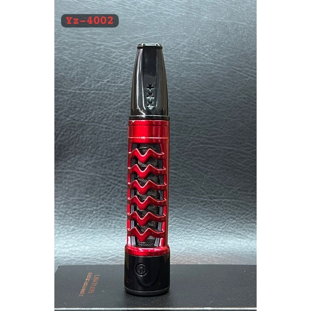 Pipa Asbak Portable Holder Filter Korek Pemantik Rokok   USB Recharge Ramah Lingkungan