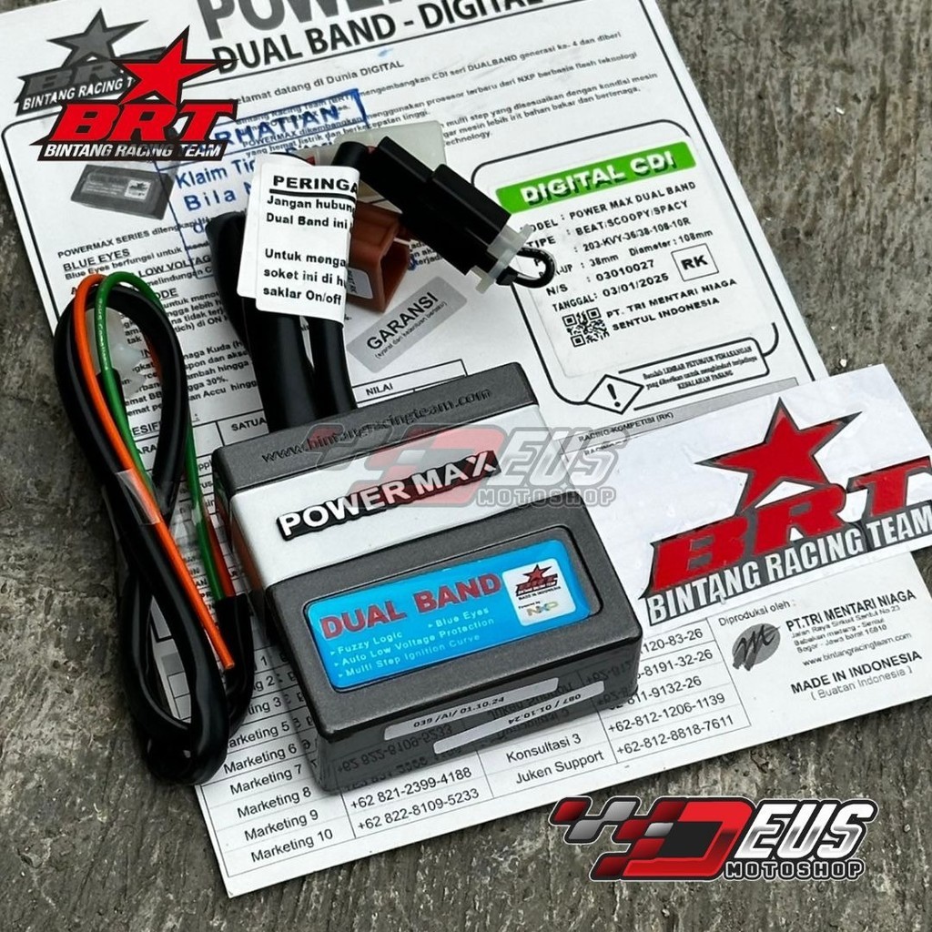 CDI Racing BRT Beat Karbu /  Spacy Karbu / Dualband Hyperband