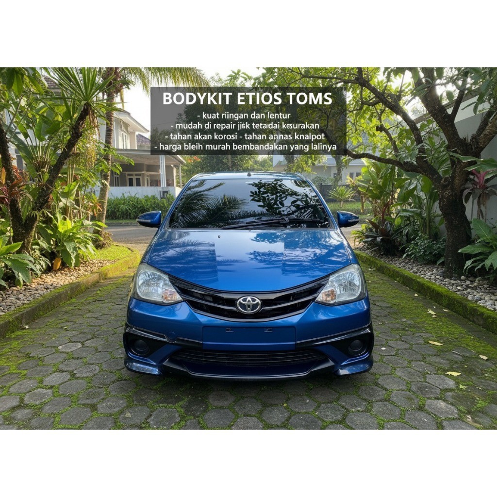 cicilan 0% bodykit Etios toms BODY KIT TOYOTA ETIOS body kit etios