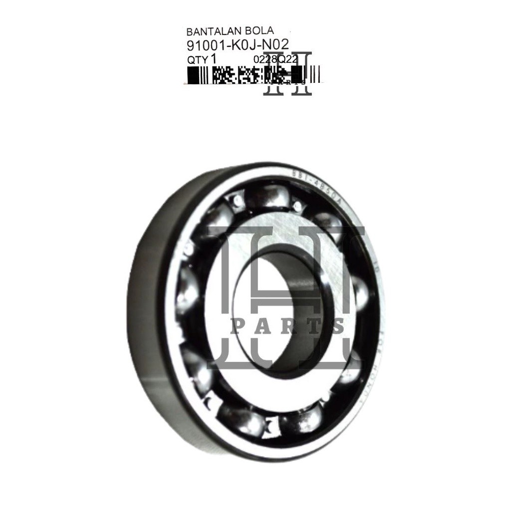 HStore Lahar Laher Bantalan Bola Bearing Krek As Kanan Beat K1A Genio K0J Scoopy K2F  91001-K0J-N02
