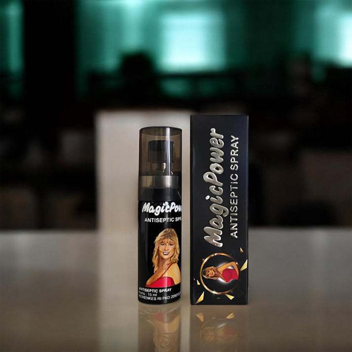 Spray Kuat Pria Tahan Lama Magic Power Tisu Spray