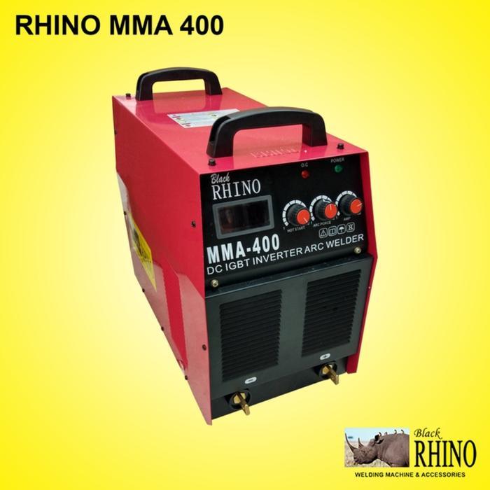 Mesin Las Inverter 400 A Rhino Travo Las MMA 400 IGBT 3 Phase