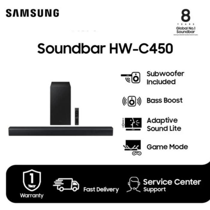Samsung SoundBar HWA450 HWA 450 2.1ch Dolby Atmos DTS Soundbar HW-A450 - HWC450