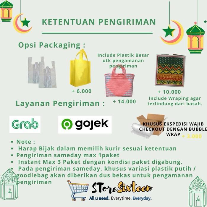Promo Paket Sembako Ramadhan N / Paket Sembako Murah By Storesixteen - , Plastik Putih