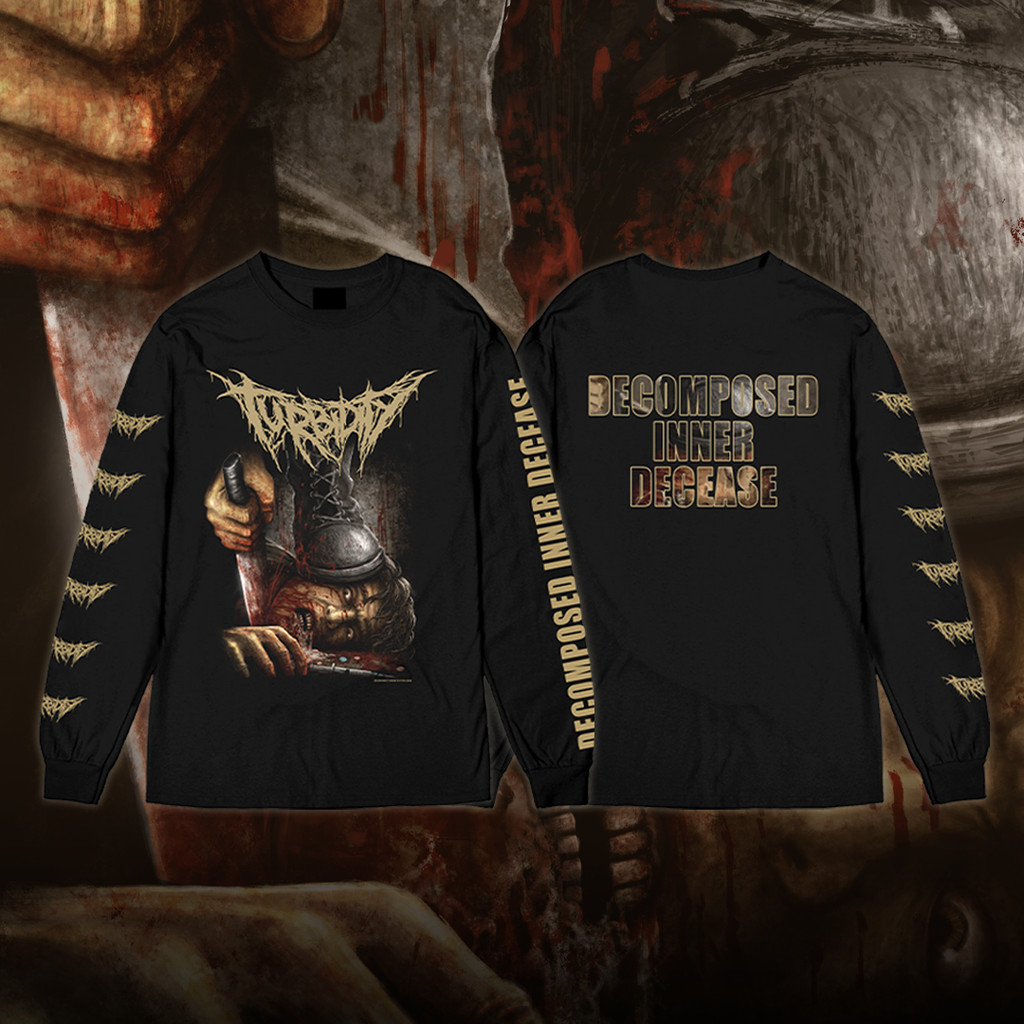 Official Merchandise Baju Long Sleeve Dewasa Turbidity - Decomposed Inner Decease