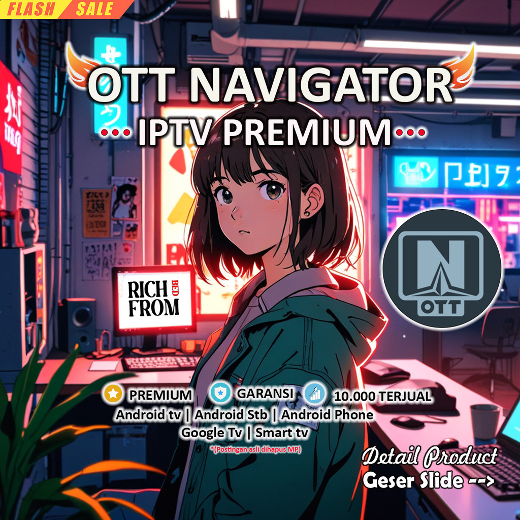 Ott Navigator Premium Playlist - Rich From Bed