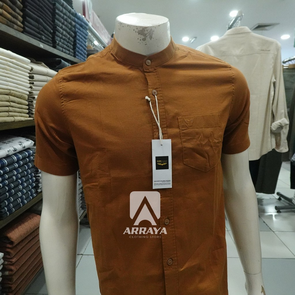 EMBA CLASSIC Kemeja Koko Ethnic RONA SS 1025