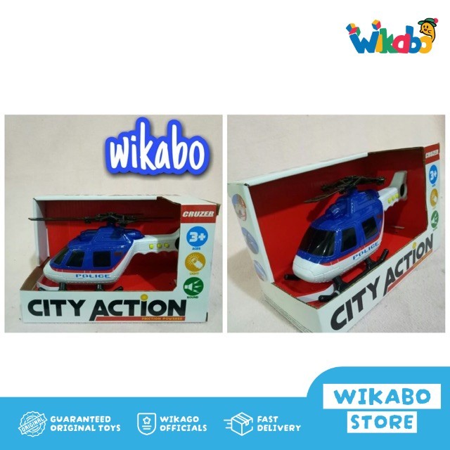 Cruzer City Action Helikopter Police