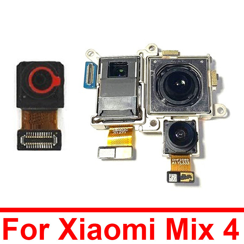 Rear Frontal Selfie Camera Module For Xiaomi Mix 4 Front Back Main Camera Flex Cable Spare Parts