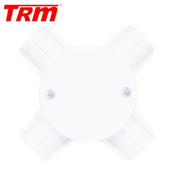 T Dus Cabang 4 TRM 20 mm - Tdus / T doos / Tdos / Terminal Cabang 4 bahan TEBAL (A)