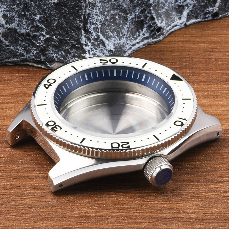 HEIMDALLR Watch Case Stainless steel WATCH case Sapphire glass C3/BGW-9/orange lume for NH35/36 Auto