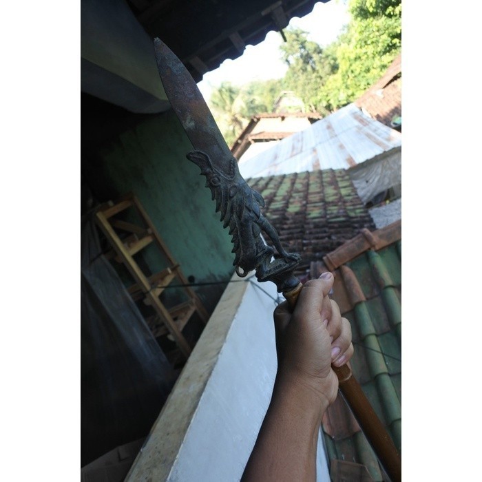 pusaka tombuk keris sinarasah sngo antik sepuh majapahit KT