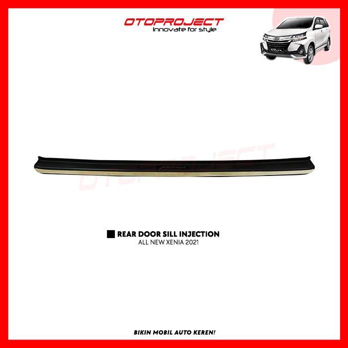 Otoproject - Rear Door Sill A.N Xenia 2022 Injection | Pelindung Pintu Bagasi Xenia 2022