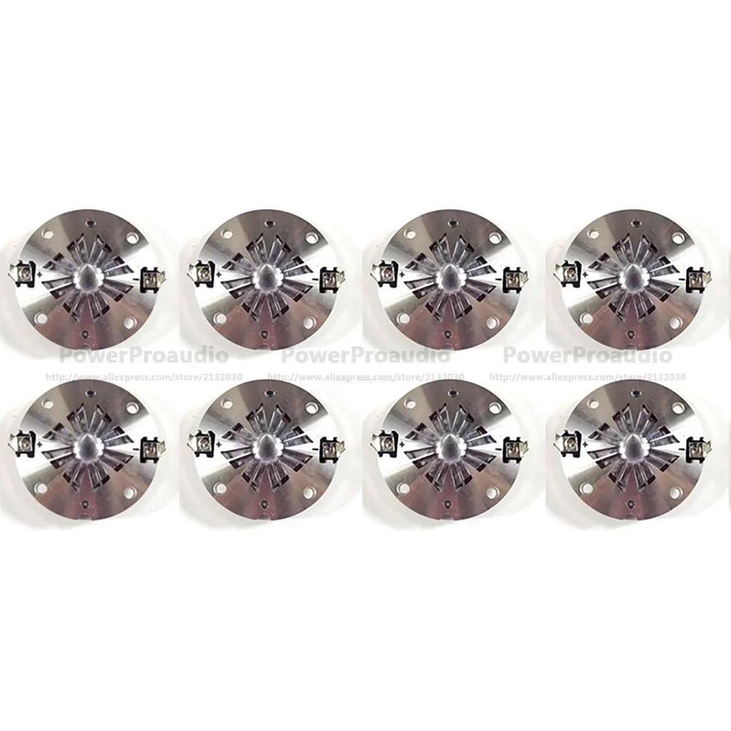 8pcs Replacement Diaphragm for JBL 2408H-1 8 Ohm D8R2408-1PRX-512MI PRX-615M PRX-625 Pure Aluminum w