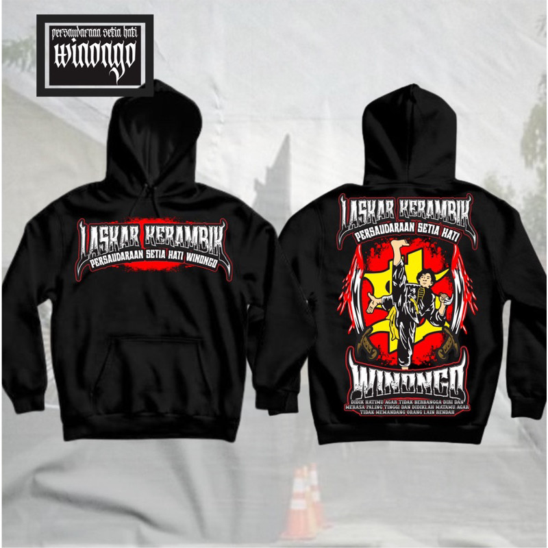 Hoodie PSHW Laskar Kerambik Desain Sablon DTF FE4
