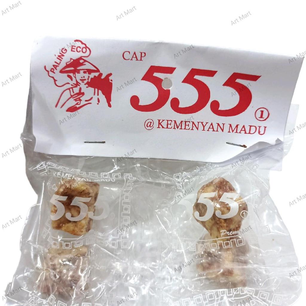 Kemenyan madu cap 555 isi 10 picis