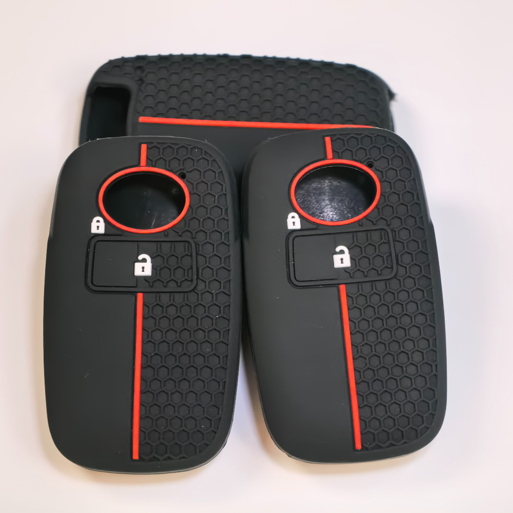 Fashion Luxury For Toyota Wigo Raize Key Case For Daihatsu Rocky 2 Buttons Car Cover Keyain Holder C