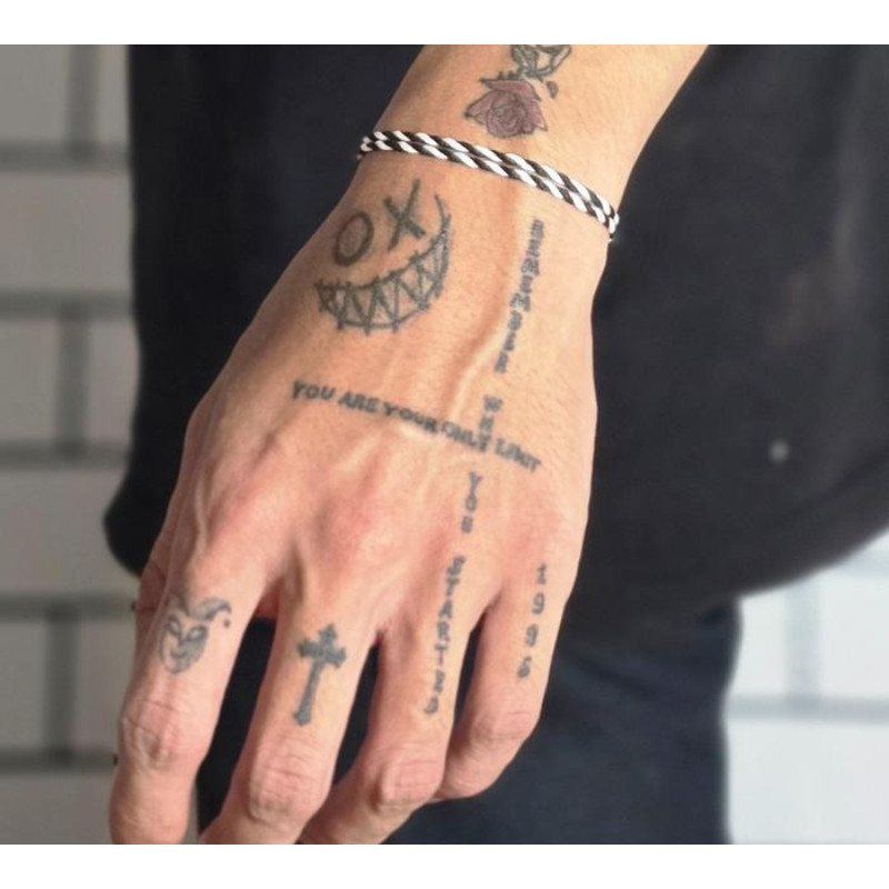 Handcrafted Rune.Gems | Vibrant Braided Cord Amulet Tridatu Mix Colour | Unisex Spiritual Energy Bra