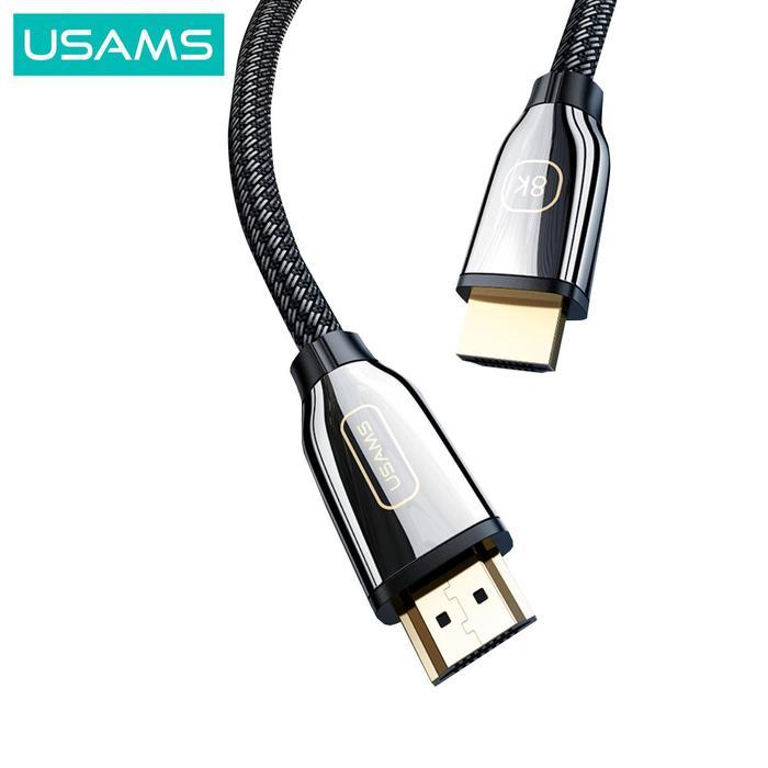 Floralia_shop5 USAMS U67 Kabel HDMI 2.1 to HDMI Ultra HD 8K/60Hz 4K/120Hz 48Gbps - 3m