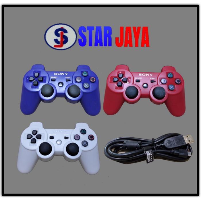 Paket stik ps3 op warna + kabel charger stik ps3