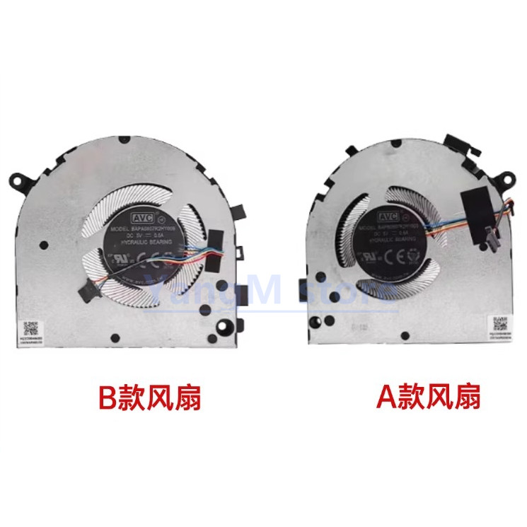 BAPB0807R2HY003 BAPA0807R2HY009 PC Laptop Cool New Cooler Fan Cooling For AVC 12V 0.5A Raator