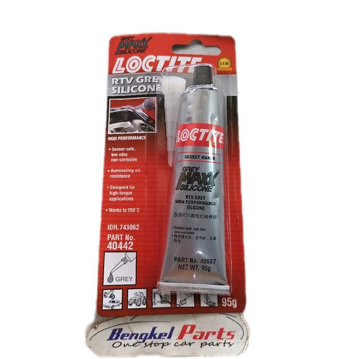 BARU Lem Gasket Loctite RTV Grey Maxx Abu Abu ASLI