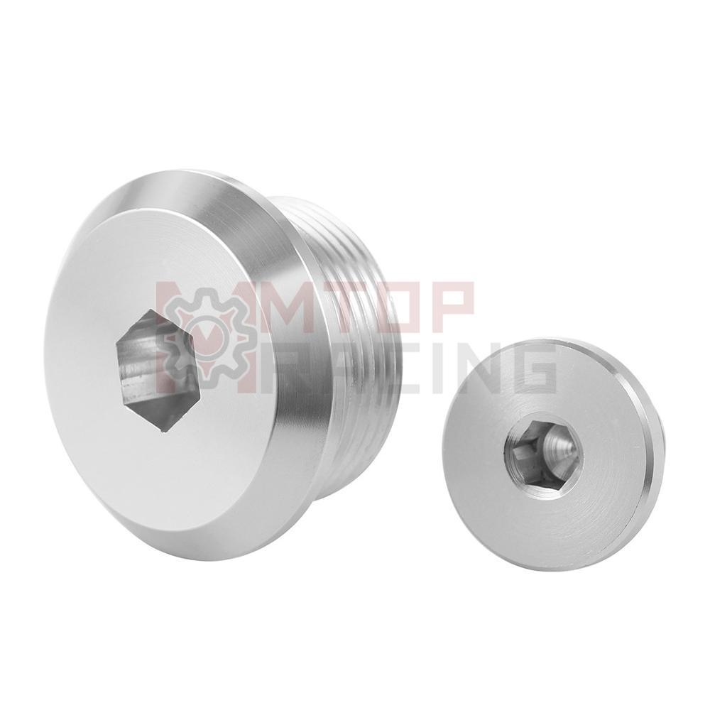 Pair 30mm 14mm Engine Cover Caps For Honda XR125 XL700V XL650 XL125 VT600 VT125 NV750 NV600 NV400 NT