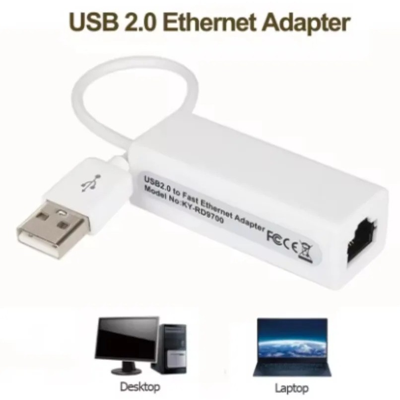 NEW USB 20 Wired USB to RJ45 Network Card 100Mbps USB To RJ45 Ethernet Lan Adapter Network Card for 