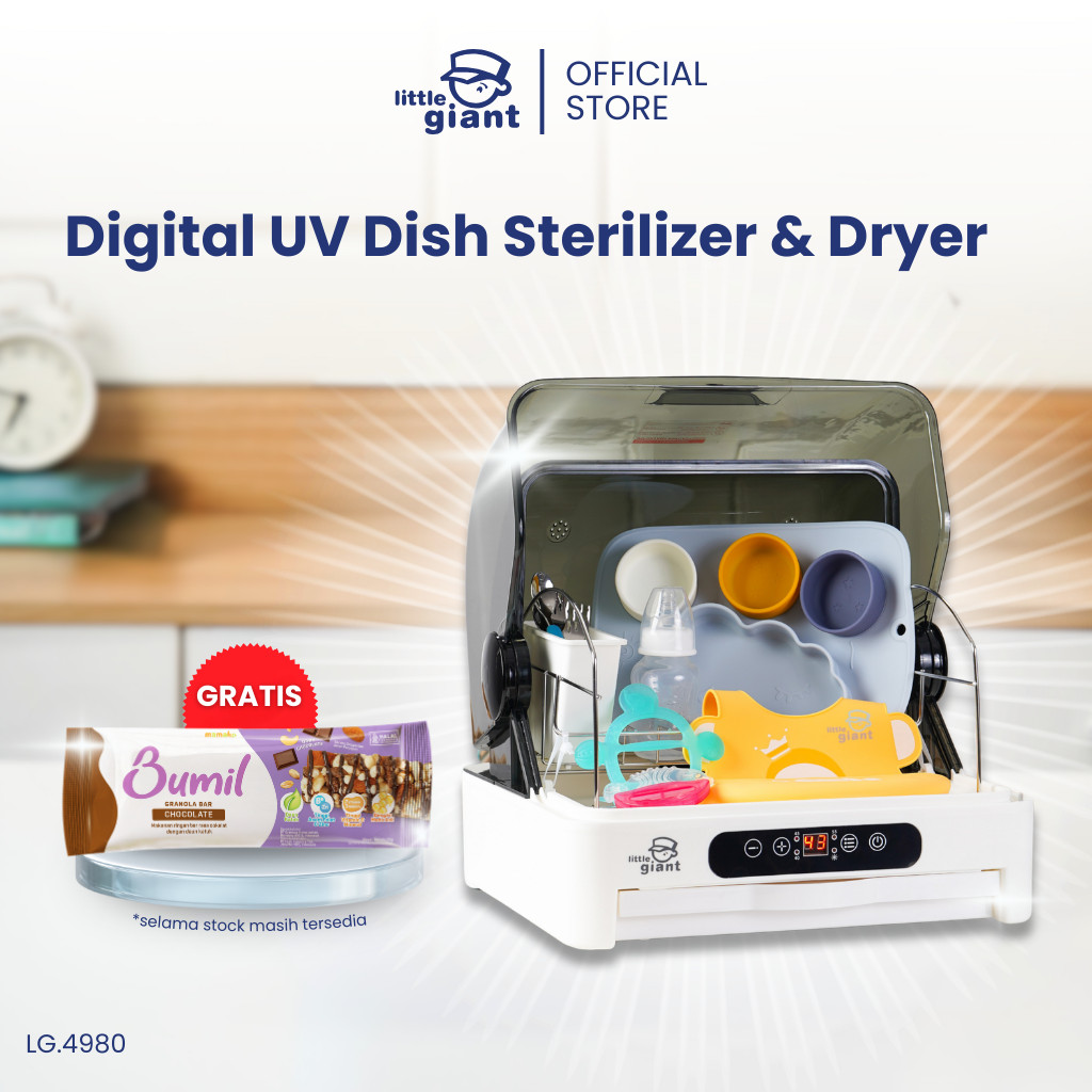 LITTLE GIANT LG.4938 UV Dish Sterilizer & Dryer - Sterilisasi dan Pengeringan Piring