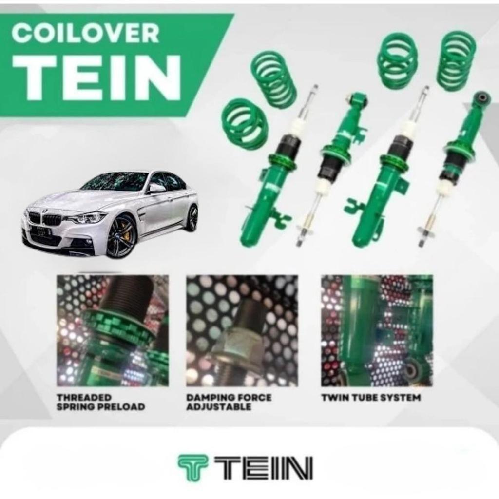 Tein Street Advance Z Coilover BMW F30 2012-2018 Set Depan & Belakang Adjustable soft & Hard