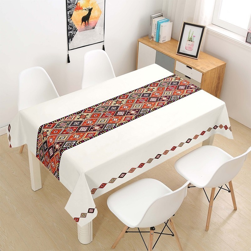 (OLVERA) Taplak Meja Plastik Premium Ukuran Besar Bahan Tebal