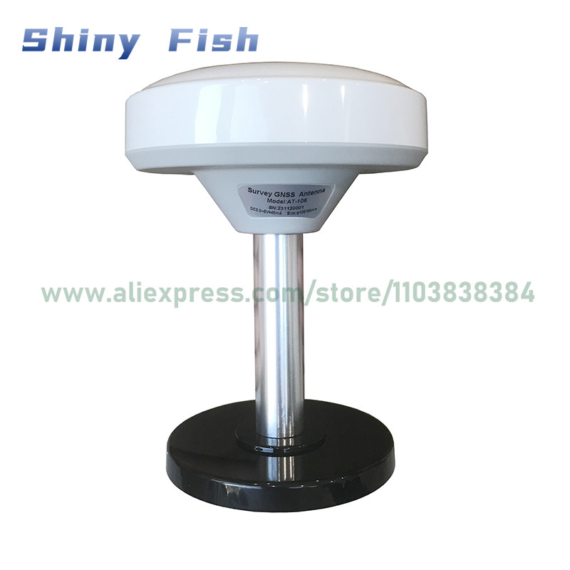AT-106 RTK GNSS Survey Antenna with M90SD MiNi High Precision Agricultural CORS Survey GPS l1 l2 l5 