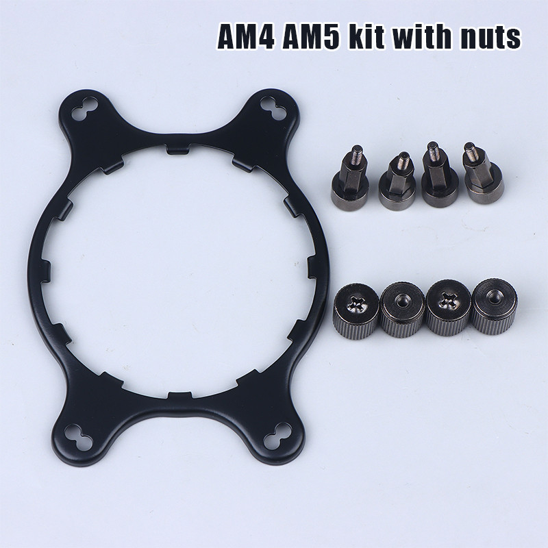 AM4 AM5 CPU Mounting Bracket Retention Holder Repair Stud Nut Kit For NZXT Kraken X41 X42 X51 X52 X6