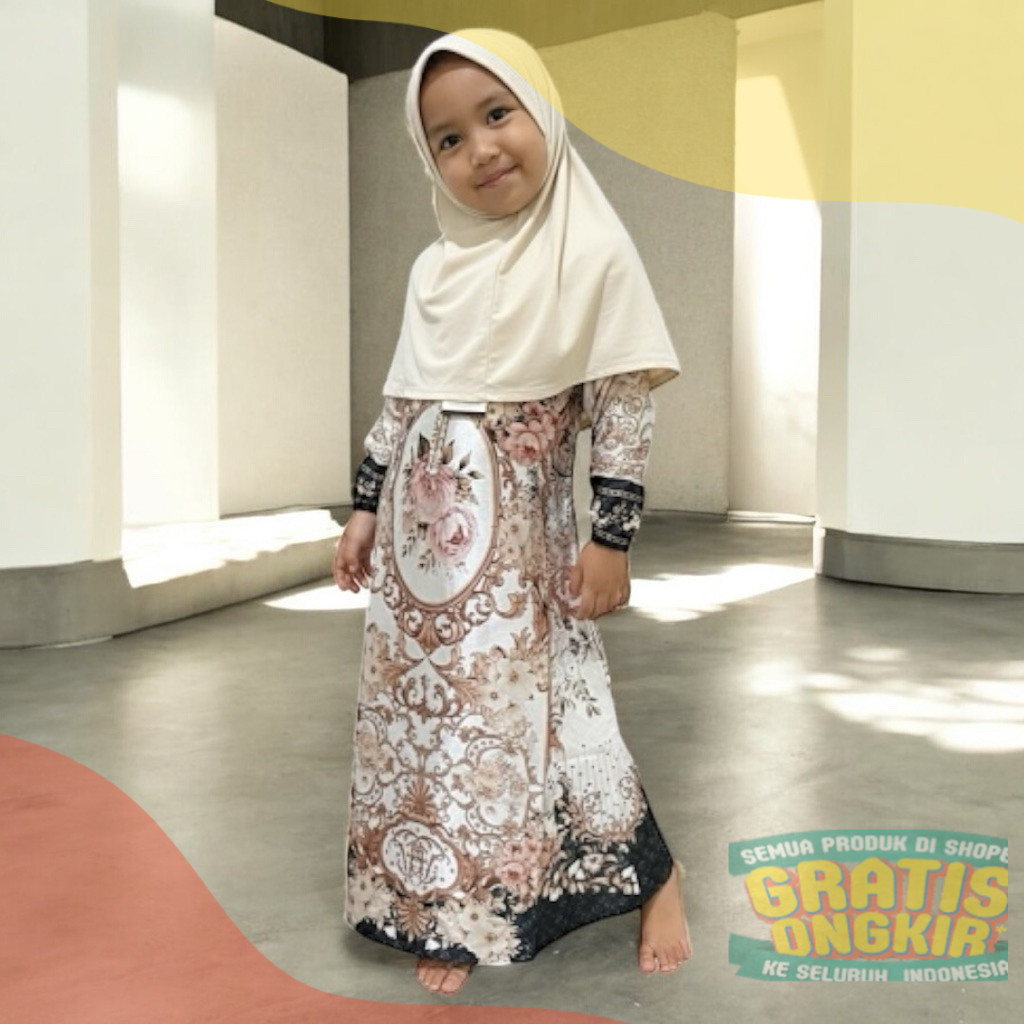 Gamis Sultan Kids Silk Premium | Gamis Sultan Anak Silk Premiumpakaian wanita lainnya