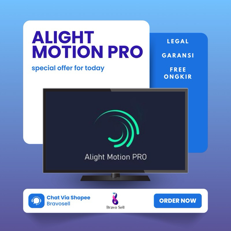 Alight Motion Premium 1 Tahun Private | Support Android & Ios | Bergaransi