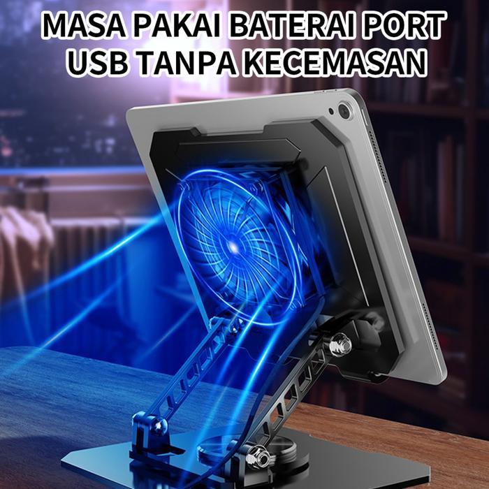 Notebook disipasi panas berdiri rotary komputer berdiri mengangkat disipasi panas berdiri tablet des